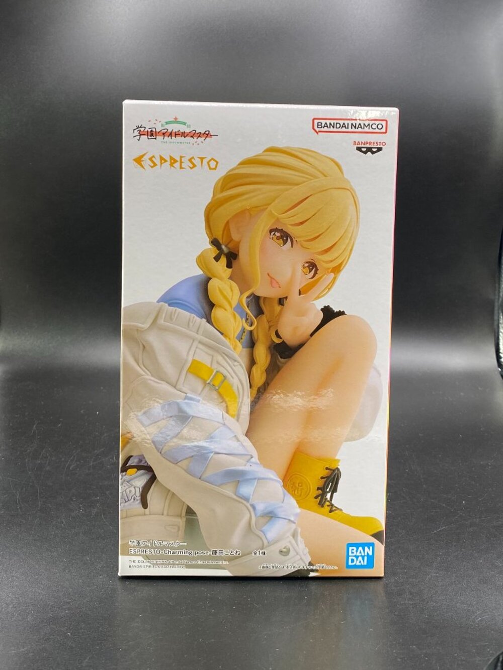 Gakuen Idolmaster Kotone Fujita Figure Charming Pose Banpresto Espresto New